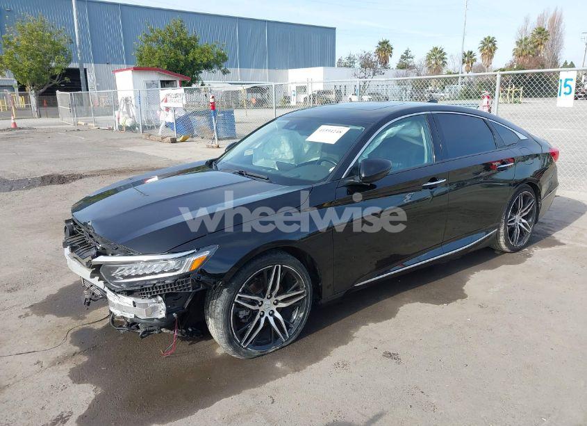 Photo 2 of 2021 Honda Accord TOURING (VIN 1HGCV2F91MA012210)