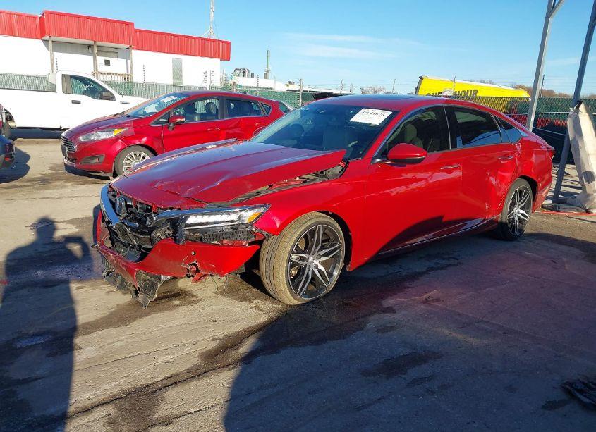 Photo 2 of 2021 Honda Accord TOURING (VIN 1HGCV2F91MA015933)