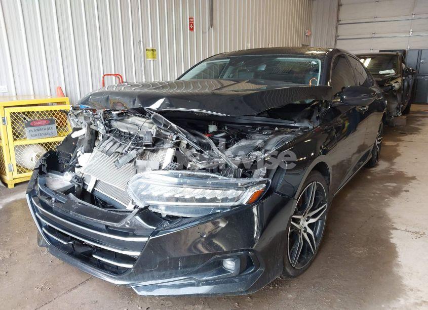 Photo 2 of 2021 Honda Accord TOURING (VIN 1HGCV2F92MA001457)