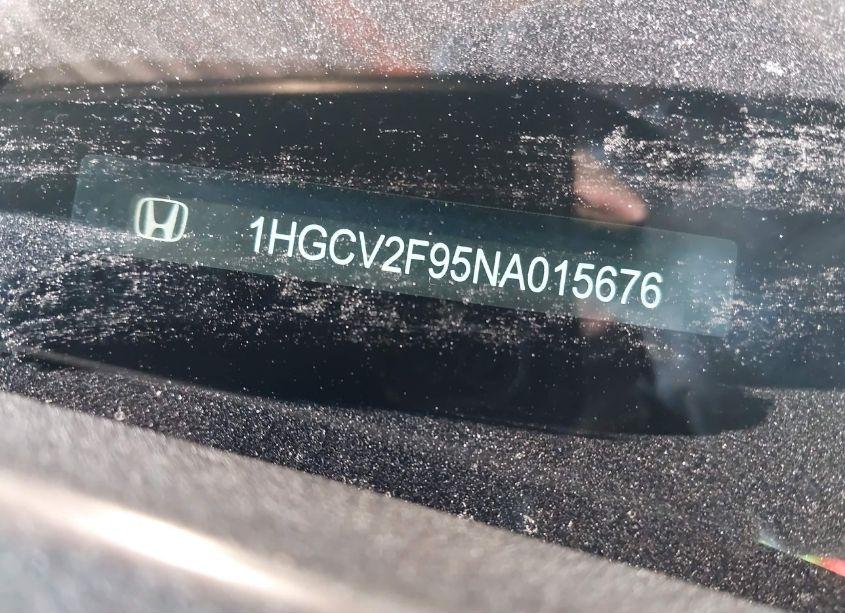 Photo 9 of 2022 Honda Accord TOURING (VIN 1HGCV2F95NA015676)