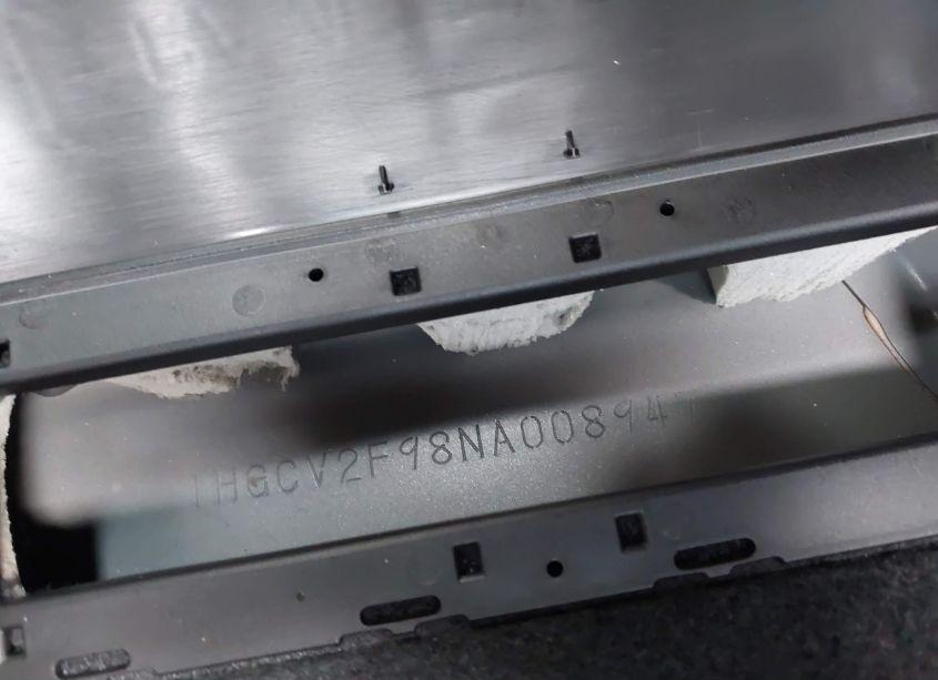 Photo 9 of 2022 Honda Accord TOURING (VIN 1HGCV2F98NA008947)