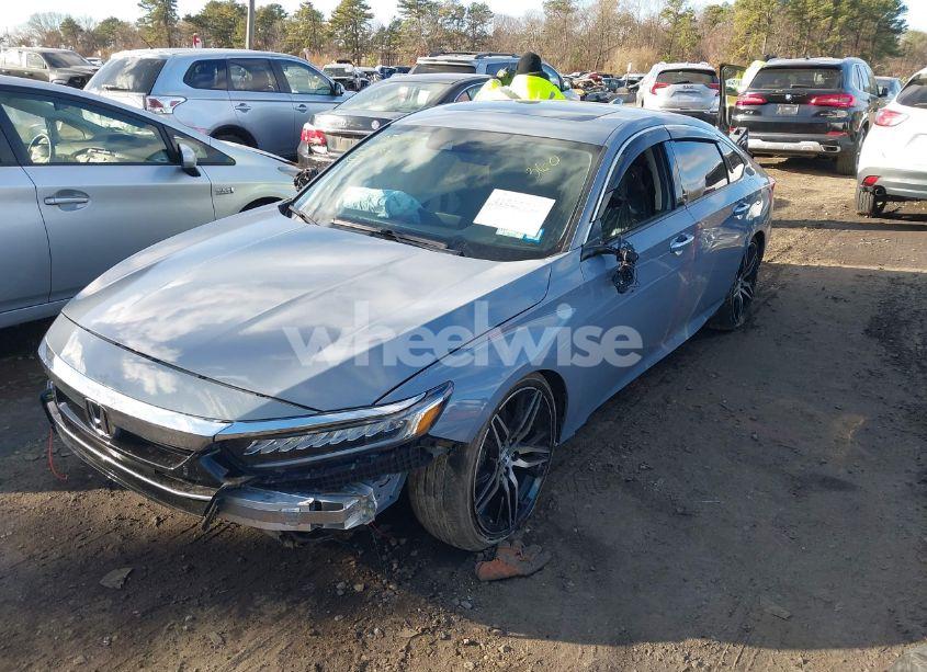 Photo 2 of 2021 Honda Accord TOURING (VIN 1HGCV2F99MA012388)