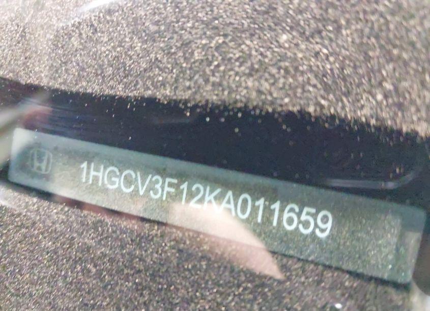 Photo 8 of 2019 Honda Accord HYBRID (VIN 1HGCV3F12KA011659)