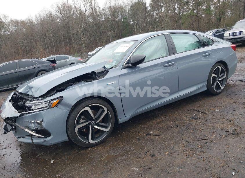 Photo 2 of 2022 Honda Accord HYBRID SPORT (VIN 1HGCV3F21NA041555)