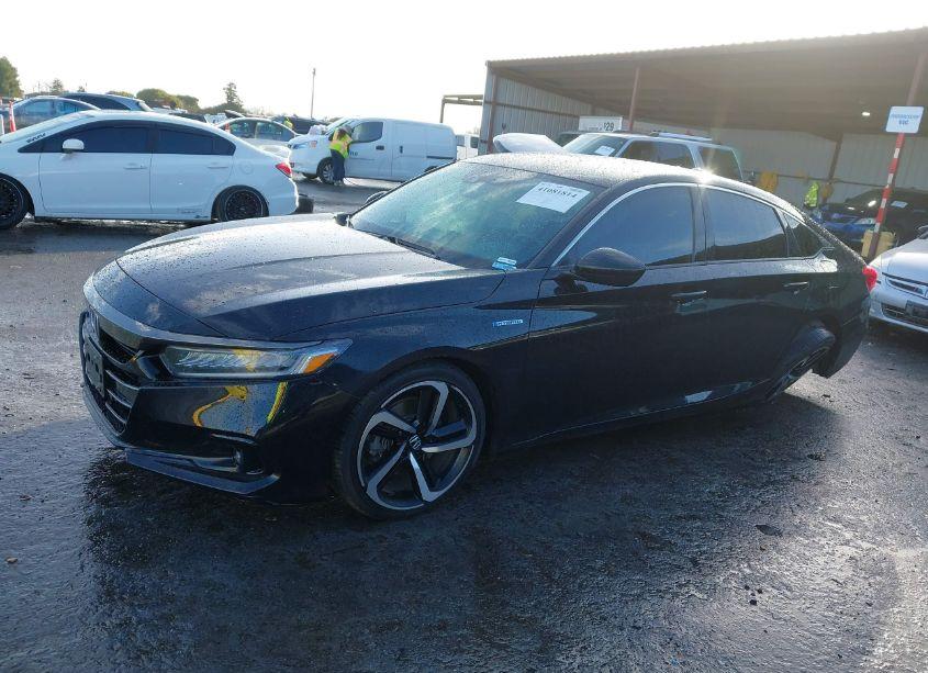 Photo 2 of 2022 Honda Accord HYBRID SPORT (VIN 1HGCV3F21NA045637)