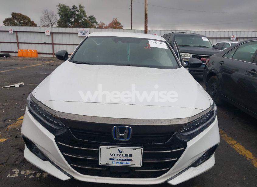 Photo 12 of 2022 Honda Accord HYBRID SPORT (VIN 1HGCV3F21NA046366)