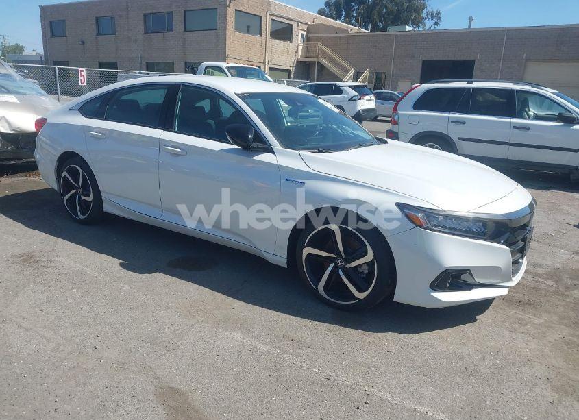 2022 Honda Accord HYBRID SPORT (VIN 1HGCV3F21NA047677) main photo
