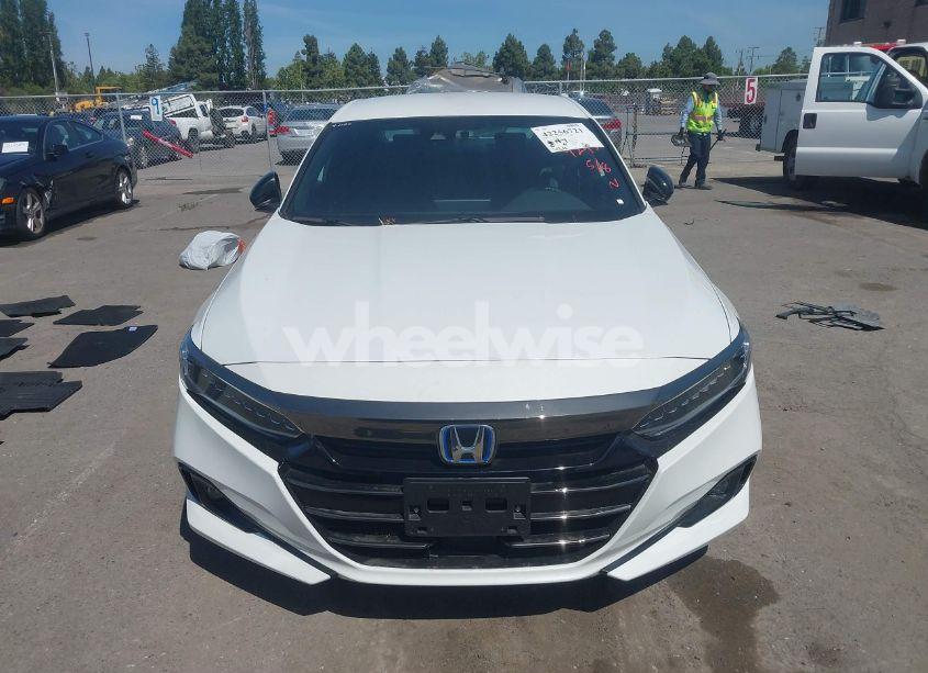 Photo 12 of 2022 Honda Accord HYBRID SPORT (VIN 1HGCV3F21NA047677)