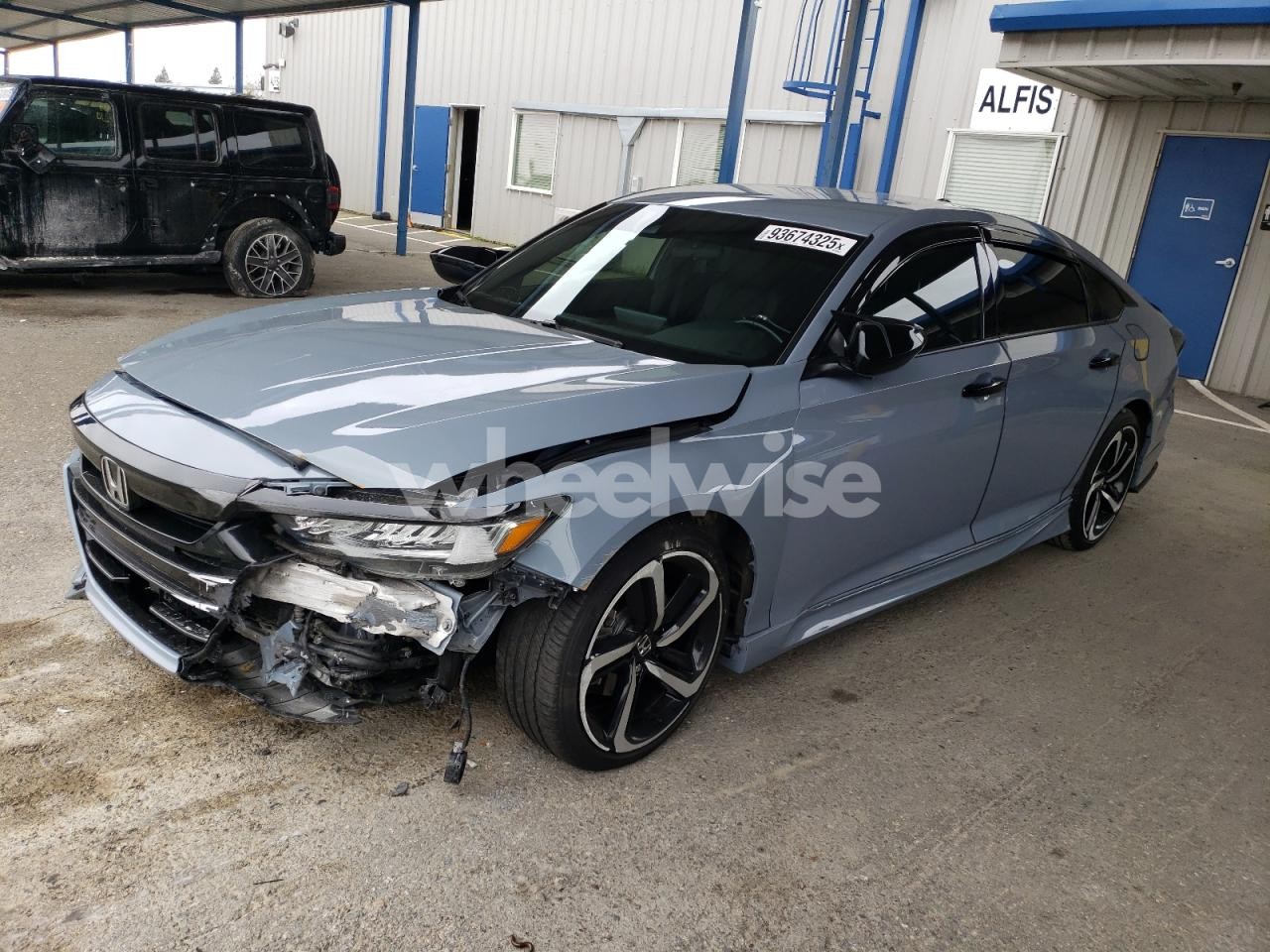 2022 HONDA ACCORD HYBRID SPORT (VIN 1HGCV3F22NA041774) main photo