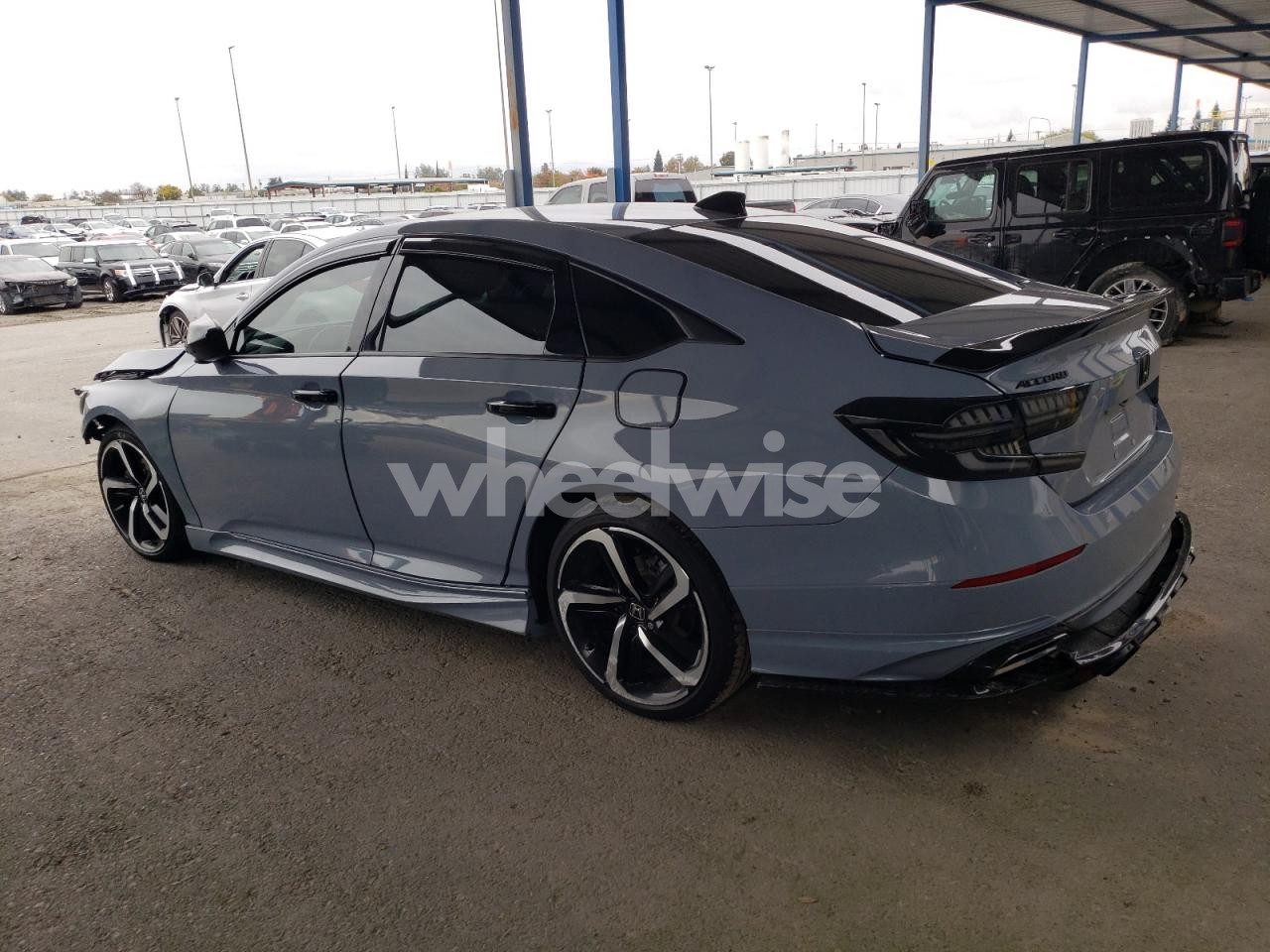 Photo 2 of 2022 HONDA ACCORD HYBRID SPORT (VIN 1HGCV3F22NA041774)