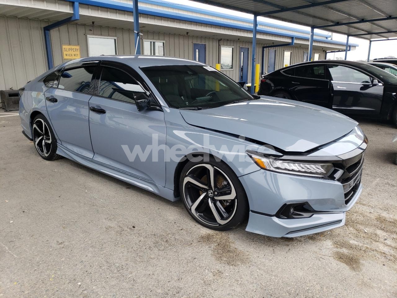 Photo 4 of 2022 HONDA ACCORD HYBRID SPORT (VIN 1HGCV3F22NA041774)