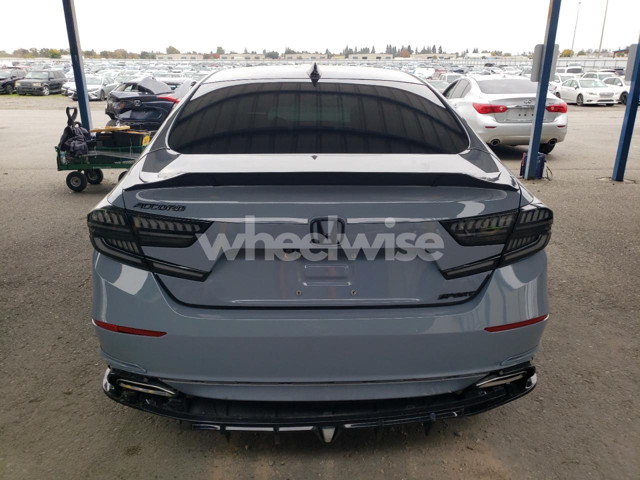 Photo 6 of 2022 HONDA ACCORD HYBRID SPORT (VIN 1HGCV3F22NA041774)