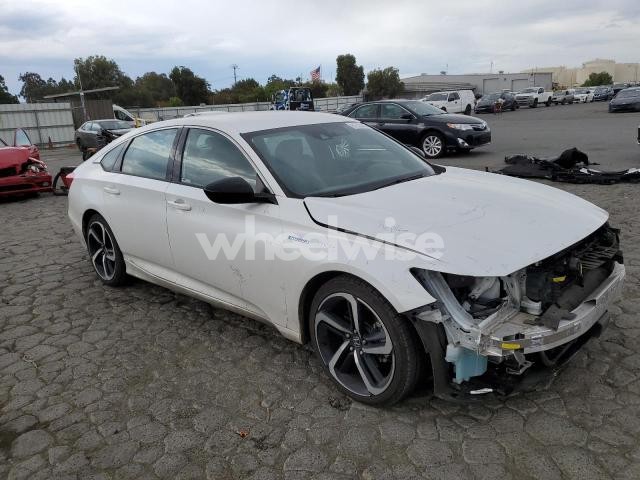 Photo 8 of 2022 HONDA ACCORD HYBRID SPORT (VIN 1HGCV3F23NA041184)