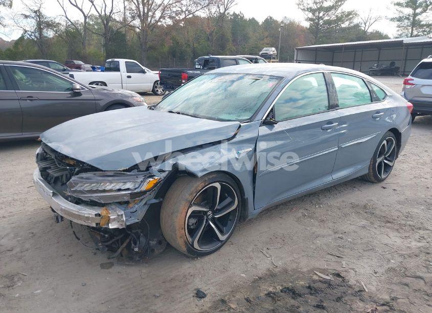 Photo 2 of 2022 Honda Accord HYBRID SPORT (VIN 1HGCV3F23NA041752)