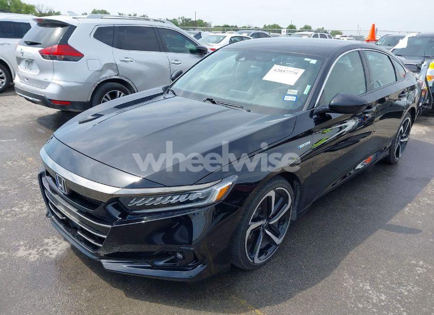 Photo 2 of 2022 Honda Accord HYBRID SPORT (VIN 1HGCV3F24NA006377)