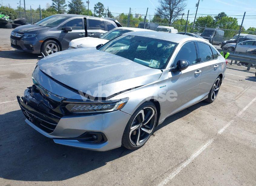 Photo 2 of 2022 Honda Accord HYBRID SPORT (VIN 1HGCV3F24NA046491)