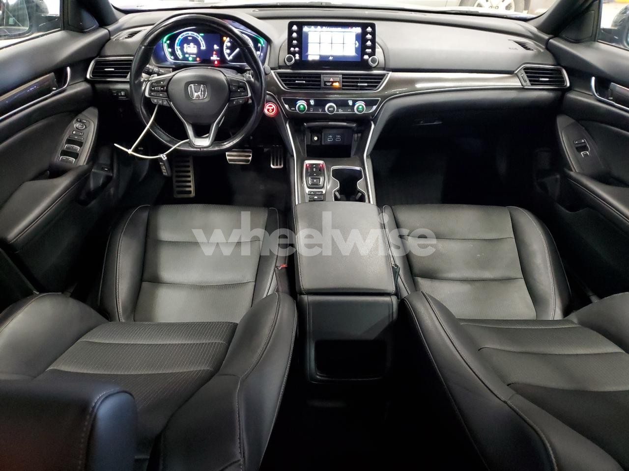 Photo 8 of 2022 HONDA ACCORD HYBRID SPORT (VIN 1HGCV3F25NA032468)