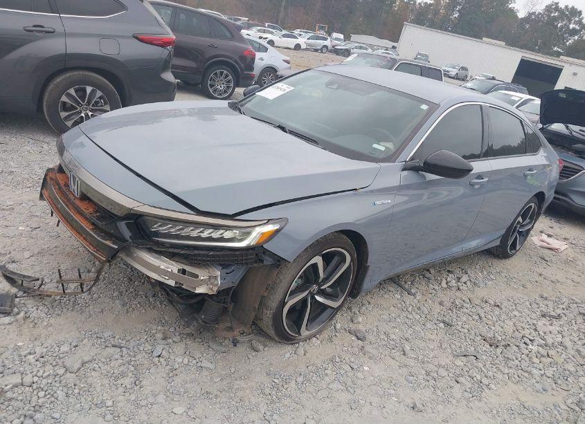 Photo 2 of 2022 Honda Accord HYBRID SPORT (VIN 1HGCV3F25NA039274)