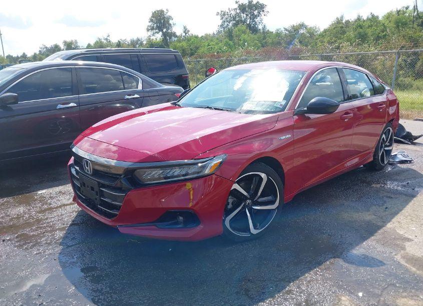 Photo 2 of 2022 Honda Accord HYBRID SPORT (VIN 1HGCV3F26NA025786)