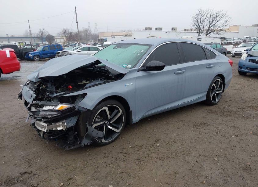 Photo 2 of 2022 Honda Accord HYBRID SPORT (VIN 1HGCV3F26NA027439)