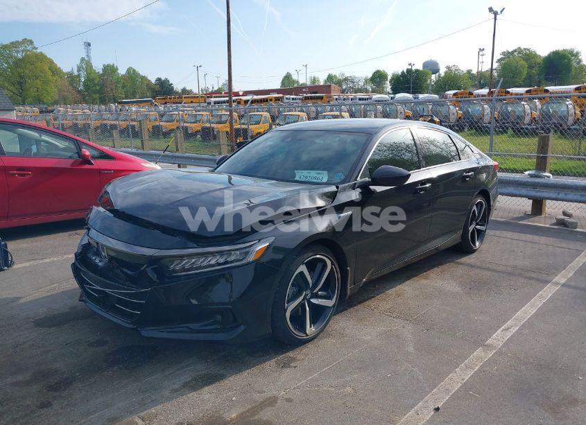 Photo 2 of 2022 Honda Accord HYBRID SPORT (VIN 1HGCV3F26NA034763)