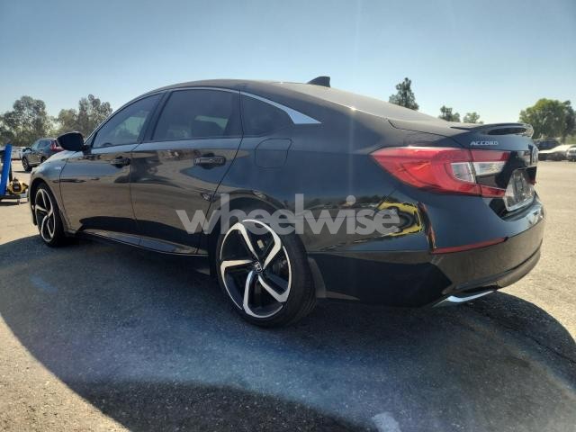 2022 HONDA ACCORD HYBRID SPORT (VIN 1HGCV3F26NA045195) main photo