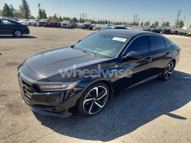 Photo 4 of 2022 HONDA ACCORD HYBRID SPORT (VIN 1HGCV3F26NA045195)