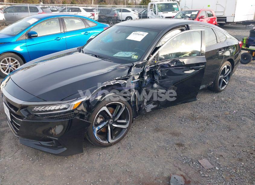 Photo 2 of 2022 Honda Accord HYBRID SPORT (VIN 1HGCV3F27NA011881)