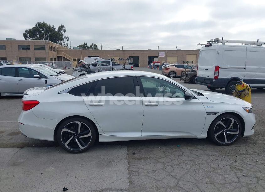 Photo 12 of 2022 Honda Accord HYBRID SPORT (VIN 1HGCV3F27NA038904)