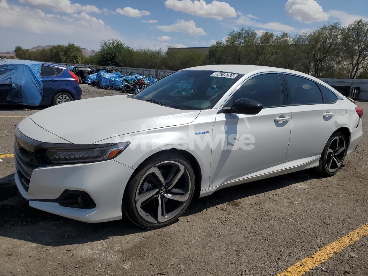 2022 HONDA ACCORD HYBRID SPORT (VIN 1HGCV3F28NA020458) main photo