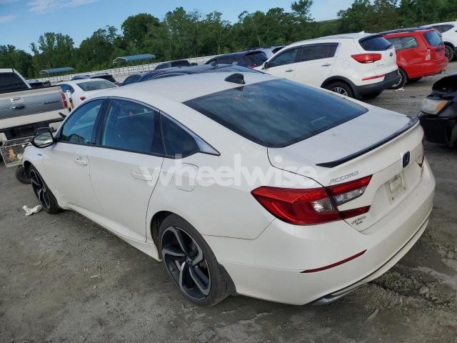 Photo 10 of 2022 HONDA ACCORD HYBRID SPORT (VIN 1HGCV3F28NA034604)