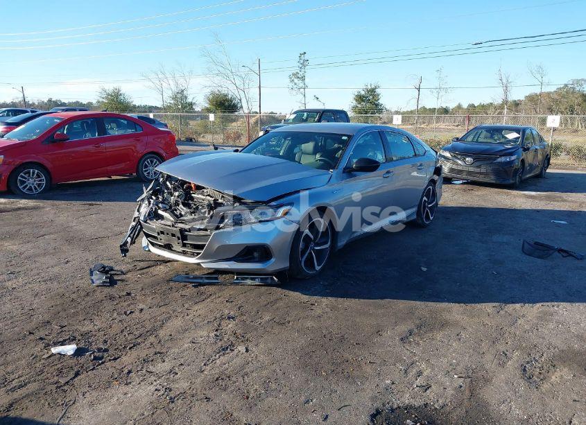 Photo 2 of 2022 Honda Accord HYBRID SPORT (VIN 1HGCV3F28NA038541)