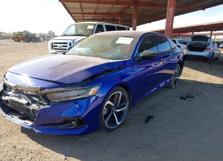 Photo 2 of 2022 Honda Accord HYBRID SPORT (VIN 1HGCV3F28NA044498)