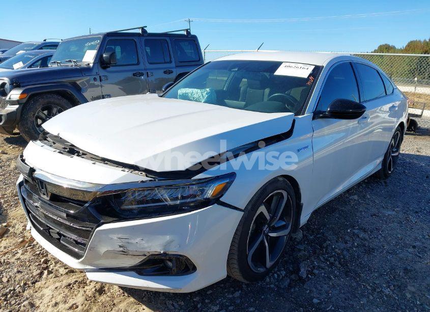 Photo 2 of 2022 Honda Accord HYBRID SPORT (VIN 1HGCV3F29NA010621)