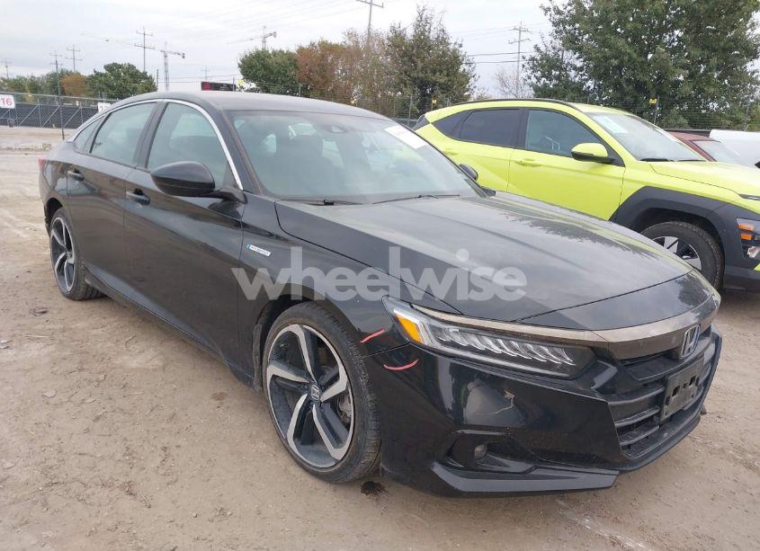 2022 Honda Accord HYBRID SPORT (VIN 1HGCV3F29NA019500) main photo