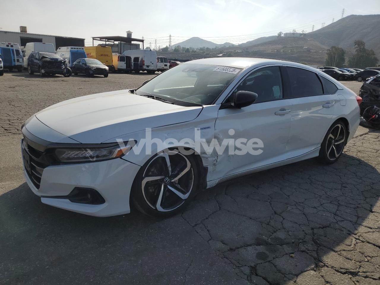 2022 HONDA ACCORD HYBRID SPORT (VIN 1HGCV3F29NA043280) main photo