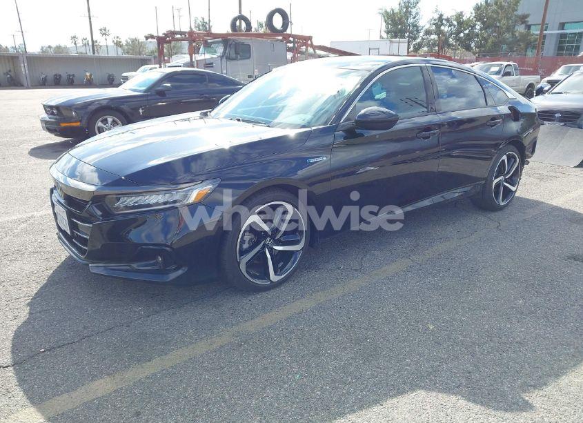 Photo 2 of 2022 Honda Accord HYBRID SPORT (VIN 1HGCV3F2XNA030294)