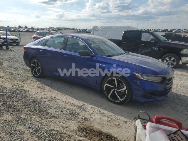 2022 HONDA ACCORD HYBRID SPORT (VIN 1HGCV3F2XNA046902) main photo