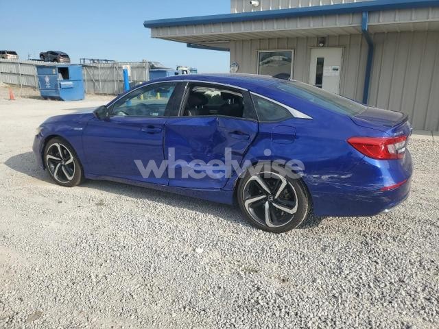 Photo 3 of 2022 HONDA ACCORD HYBRID SPORT (VIN 1HGCV3F2XNA046902)