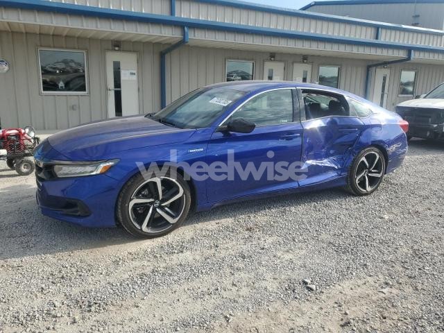 Photo 9 of 2022 HONDA ACCORD HYBRID SPORT (VIN 1HGCV3F2XNA046902)
