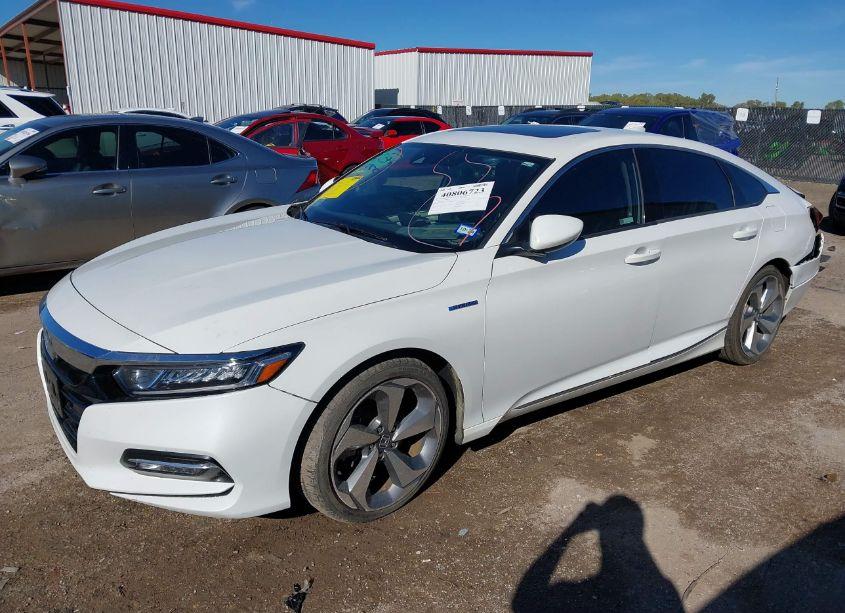 Photo 2 of 2018 Honda Accord HYBRID EX (VIN 1HGCV3F41JA001729)