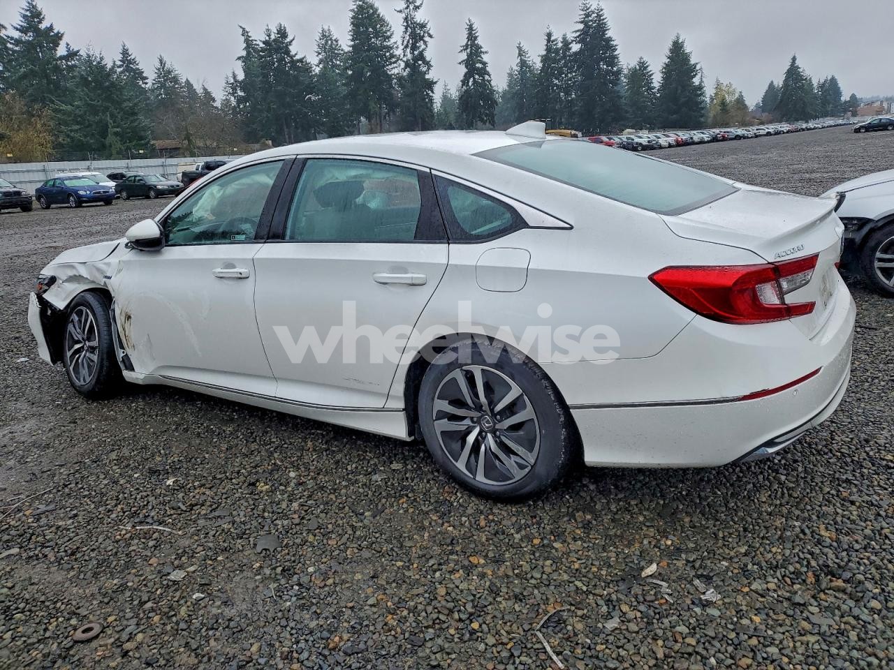 Photo 2 of 2021 HONDA ACCORD HYBRID EXL (VIN 1HGCV3F52MA023395)
