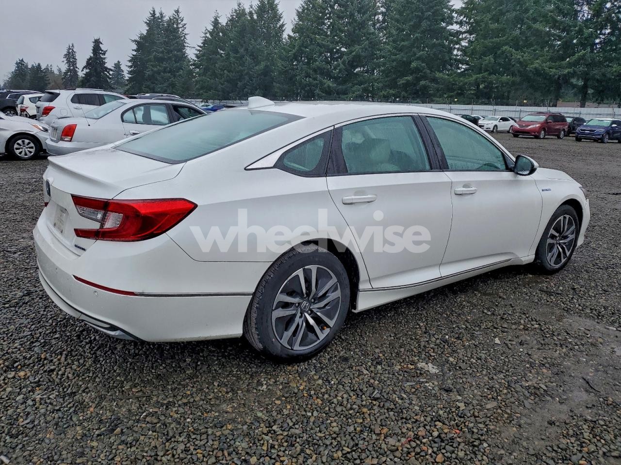 Photo 3 of 2021 HONDA ACCORD HYBRID EXL (VIN 1HGCV3F52MA023395)