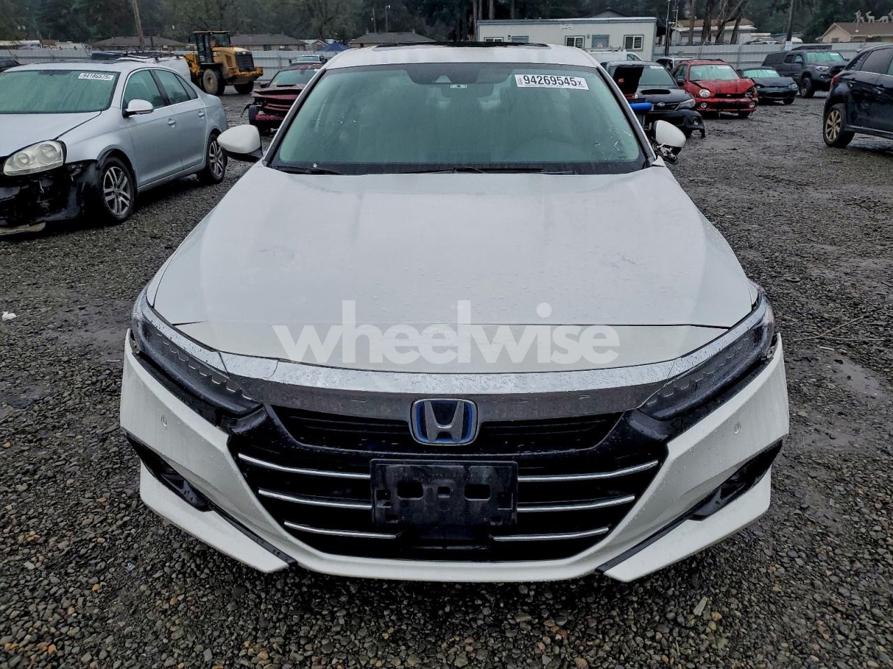 Photo 5 of 2021 HONDA ACCORD HYBRID EXL (VIN 1HGCV3F52MA023395)
