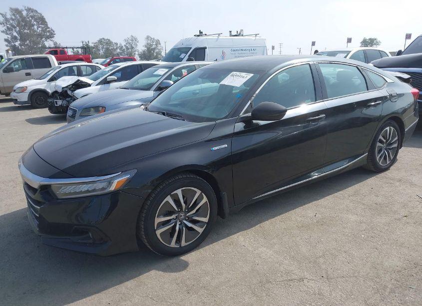 Photo 2 of 2022 Honda Accord HYBRID EX-L (VIN 1HGCV3F54NA002128)