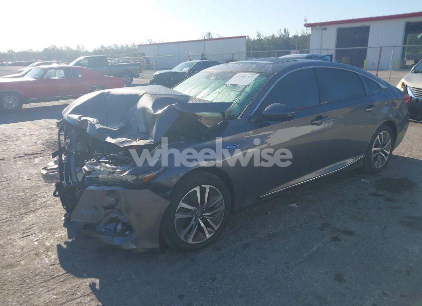 Photo 2 of 2021 Honda Accord HYBRID EX-L (VIN 1HGCV3F5XMA010894)