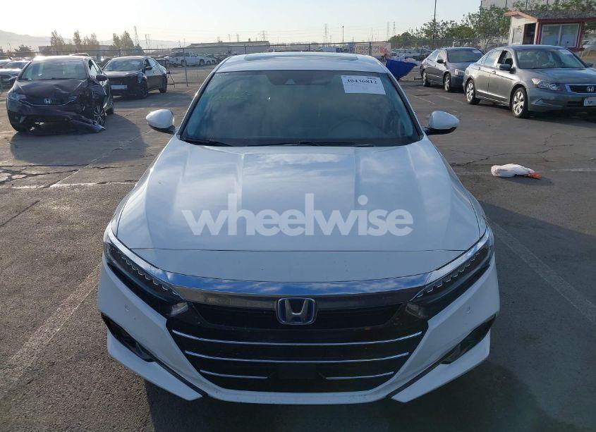 Photo 12 of 2022 Honda Accord HYBRID TOURING (VIN 1HGCV3F90NA009838)