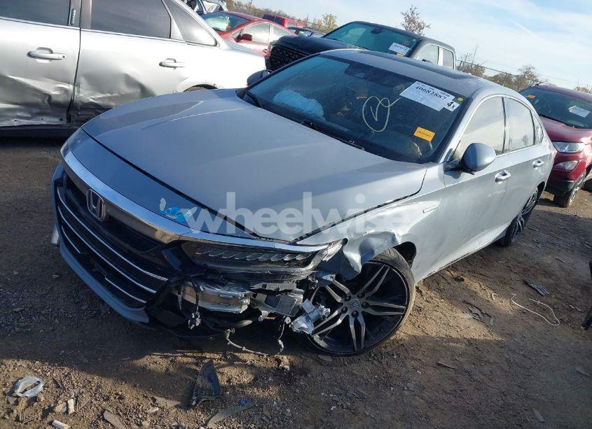 Photo 2 of 2021 Honda Accord HYBRID TOURING (VIN 1HGCV3F91MA002413)