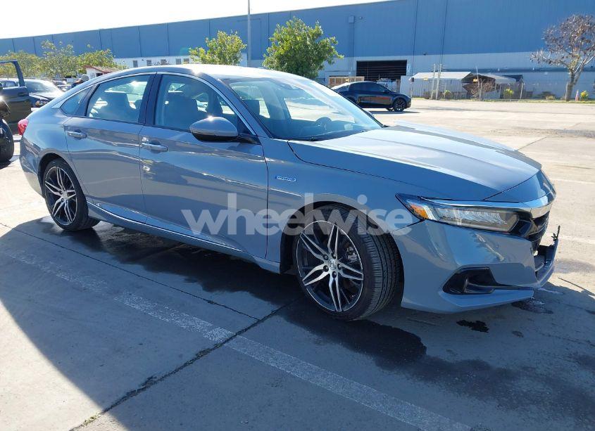 2021 Honda Accord HYBRID TOURING (VIN 1HGCV3F91MA022175) main photo