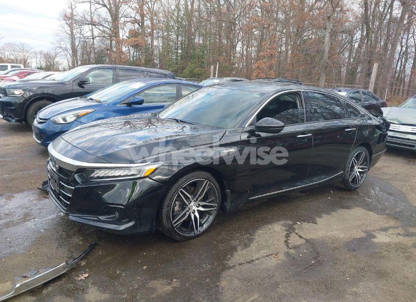 Photo 2 of 2021 Honda Accord HYBRID TOURING (VIN 1HGCV3F93MA013347)